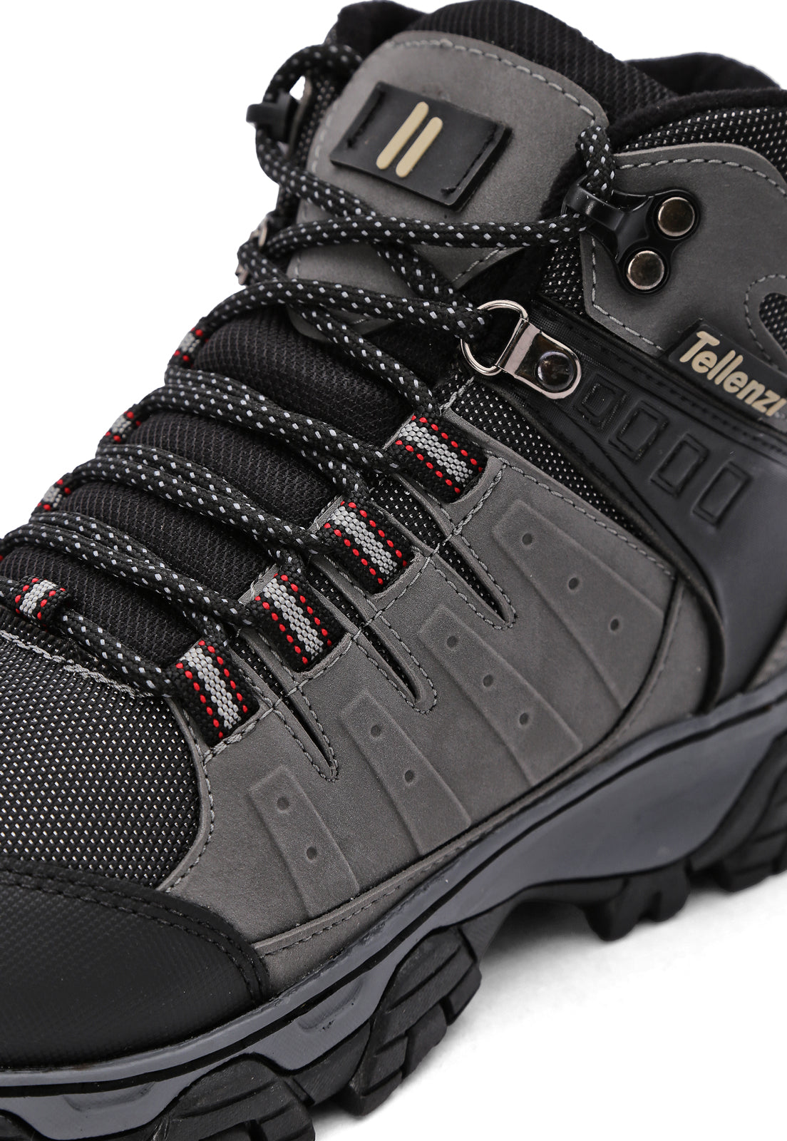 Bota Outdoor Hombre Negro-Gris tellenzi 7-212