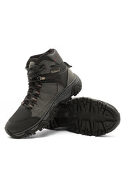 Bota Outdoor Hombre Negro-Gris tellenzi 7-212