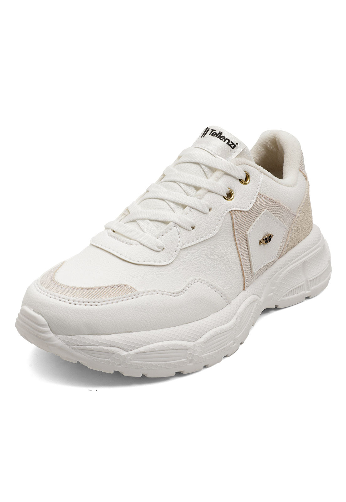 Tenis Mujer Marfil Tellenzi 5051