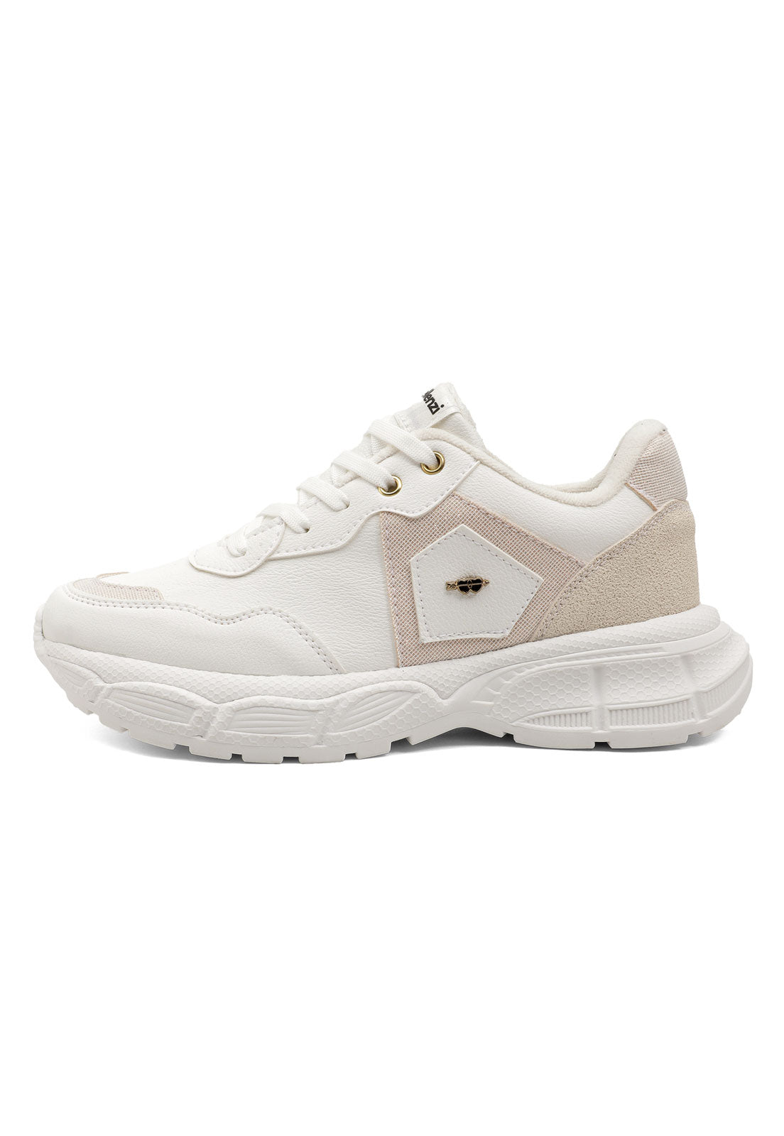Tenis Mujer Marfil Tellenzi 5051