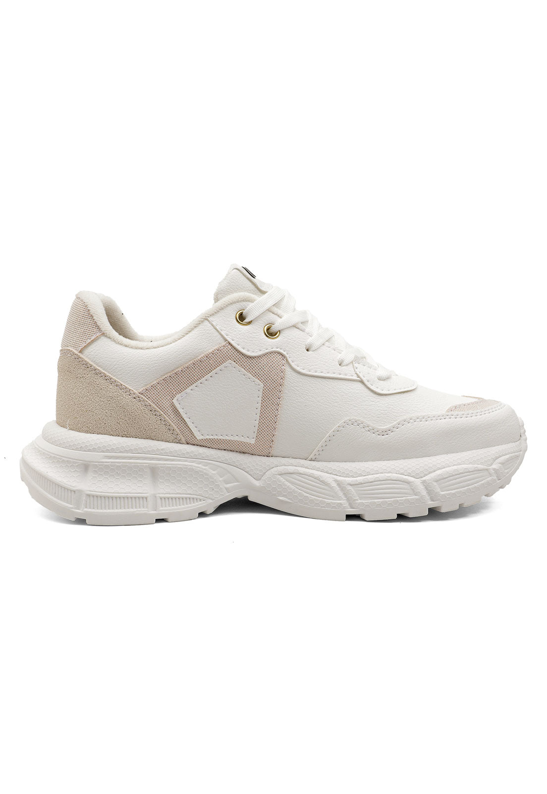 Tenis Mujer Marfil Tellenzi 5051