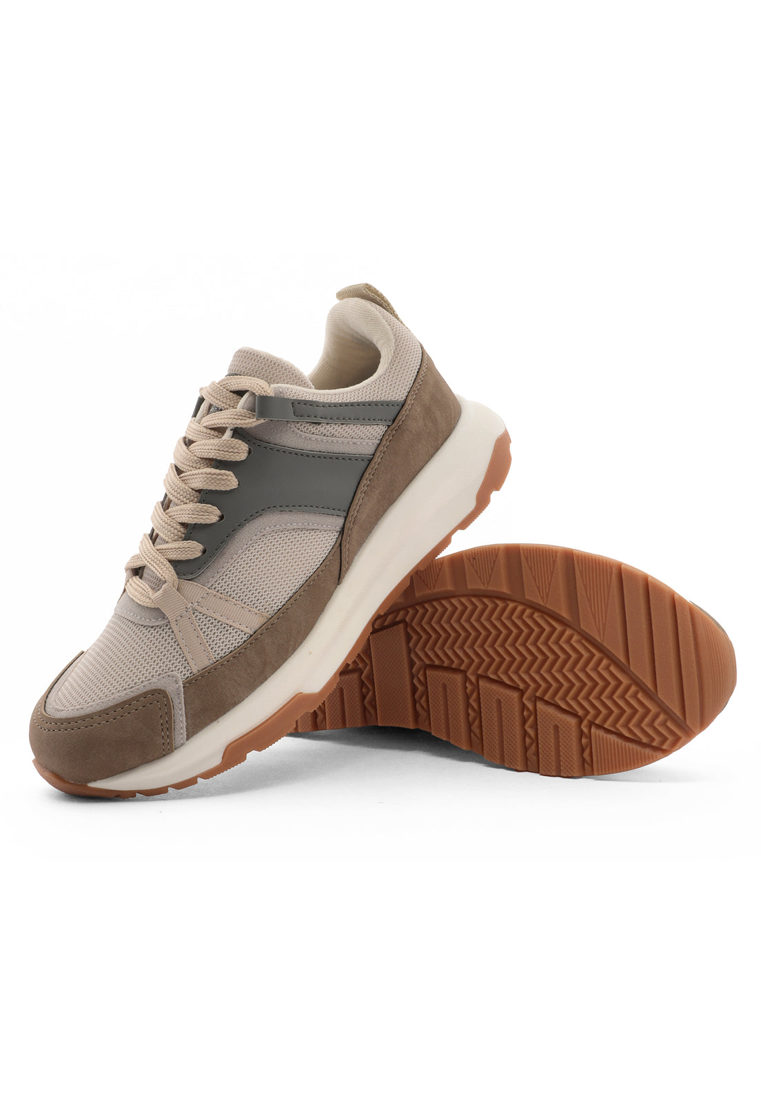 Tenis Hombre Beige Tellenzi 517