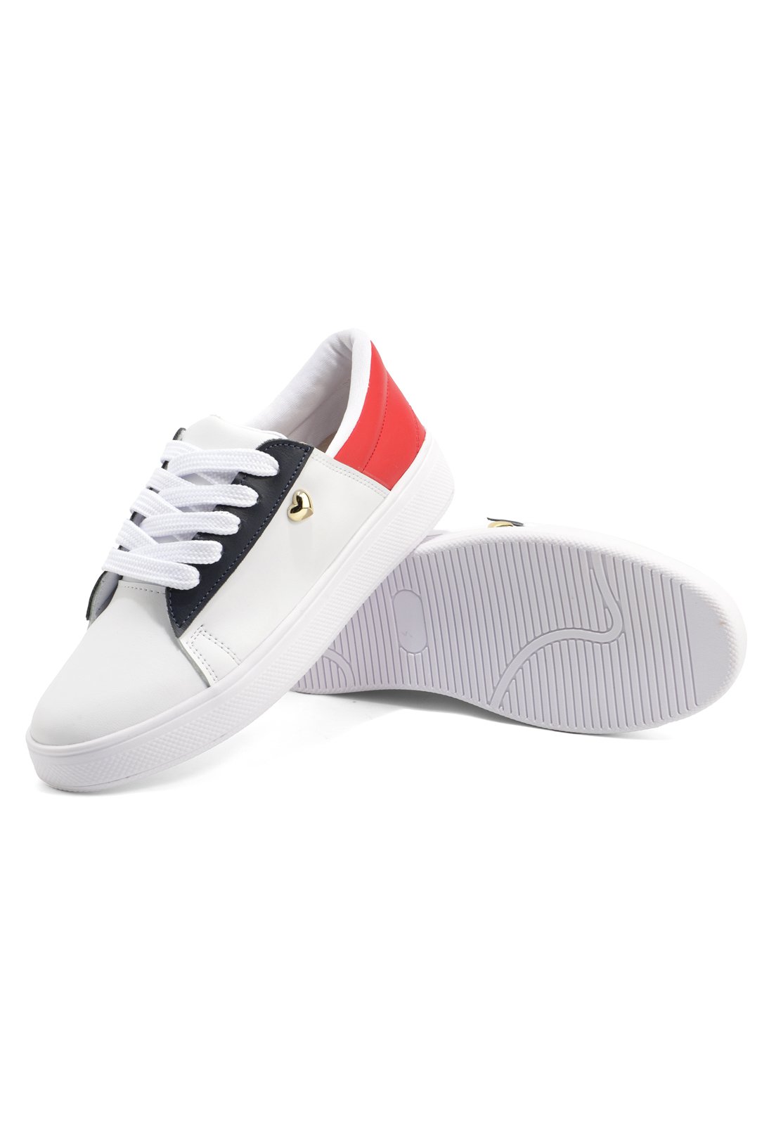 Tenis Dama Blanco-Rojo Tellenzi S42