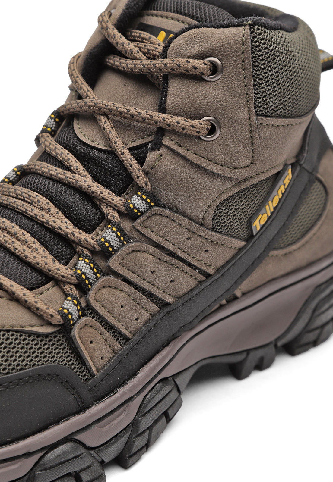 Bota Outdoor Hombre Verde Tellenzi 7-236