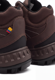 Bota De Seguridad Hombre Café