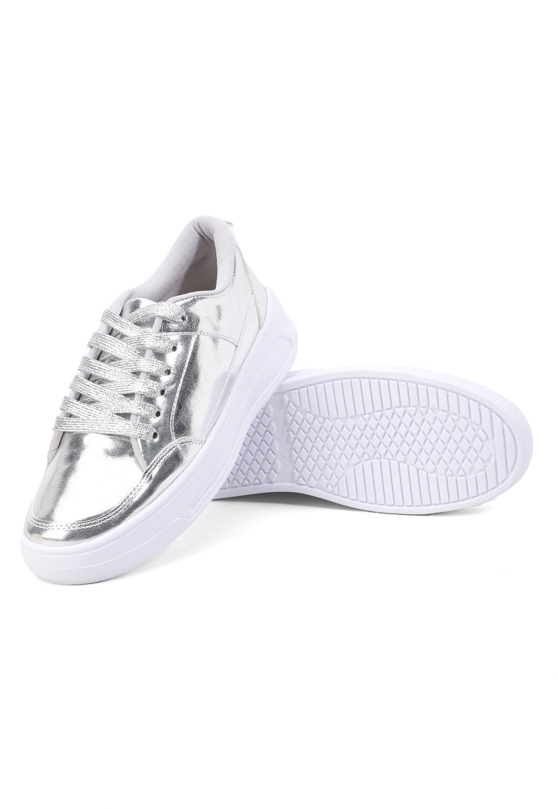 Tenis Dama Plata Tellenzi S47