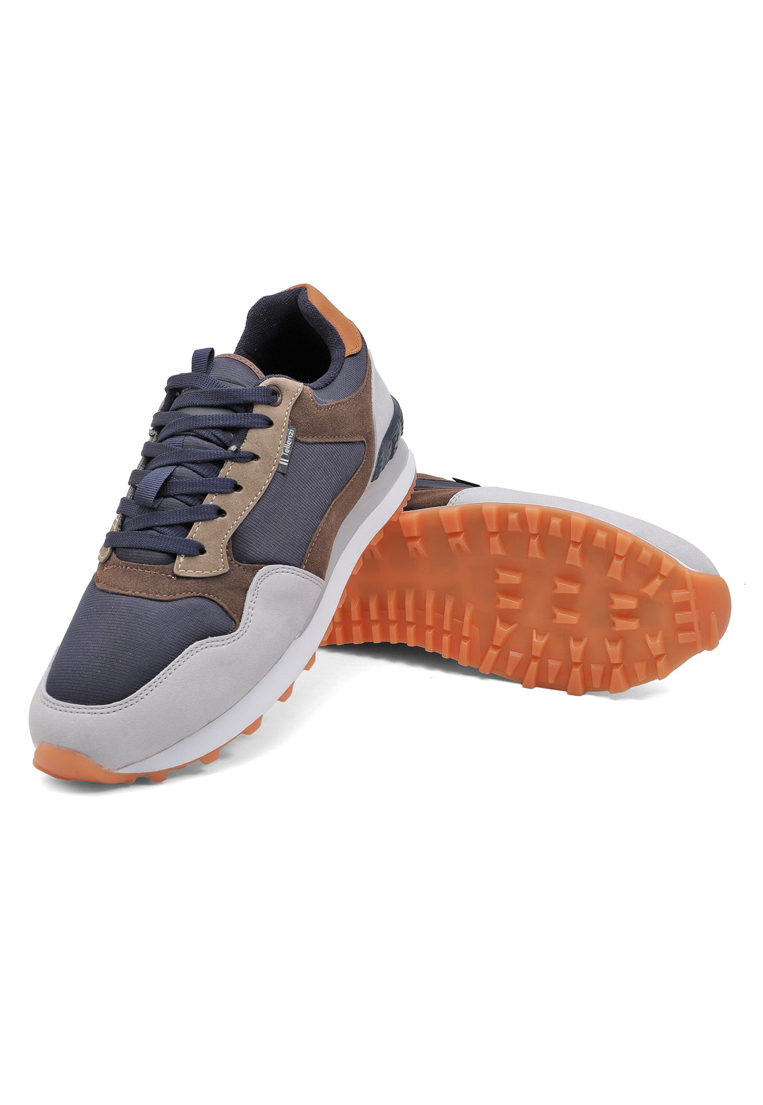 Tenis Hombre Gris-Azul Tellenzi 606