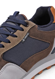 Tenis Hombre Gris-Azul Tellenzi 606