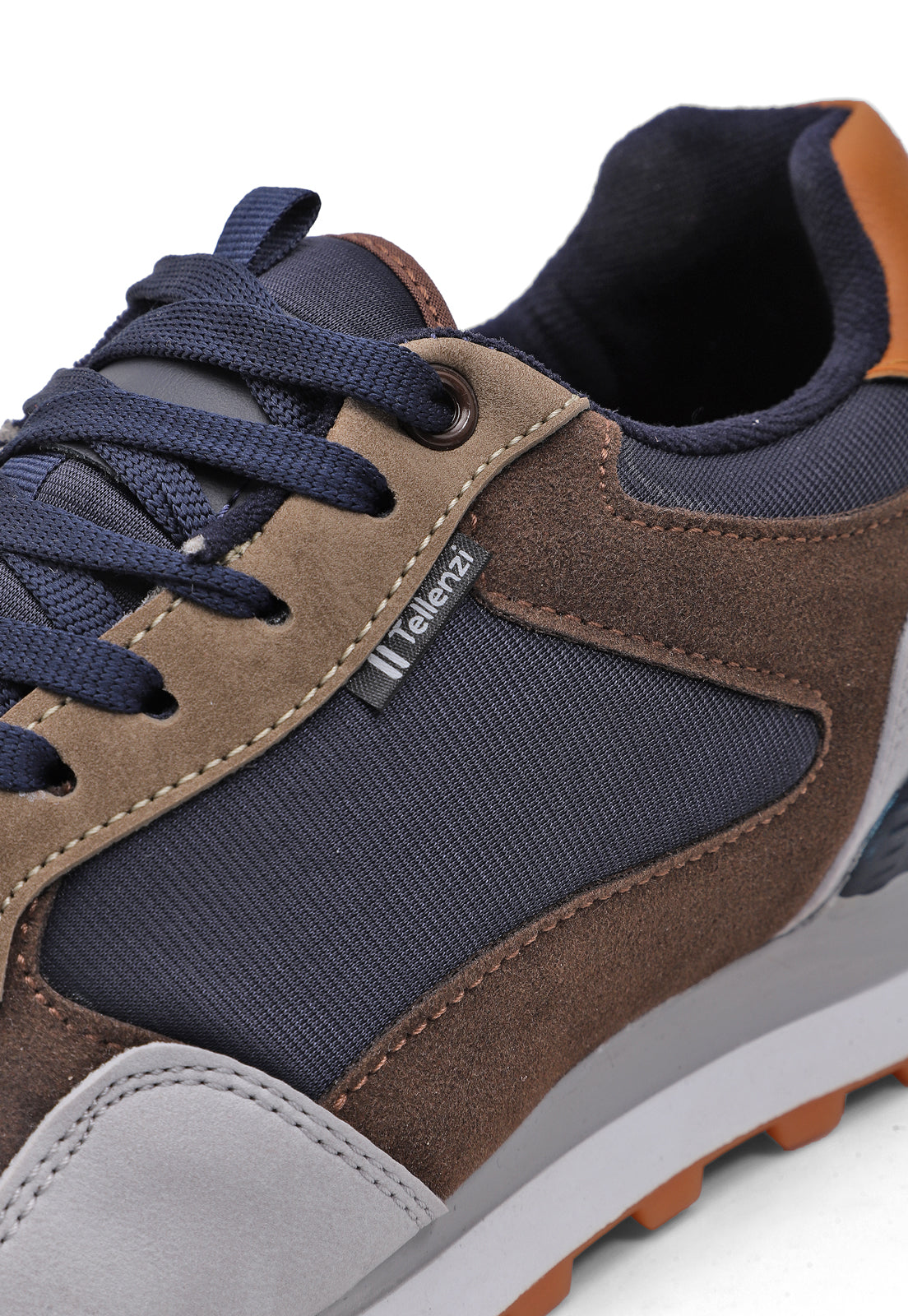 Tenis Hombre Gris-Azul Tellenzi 606