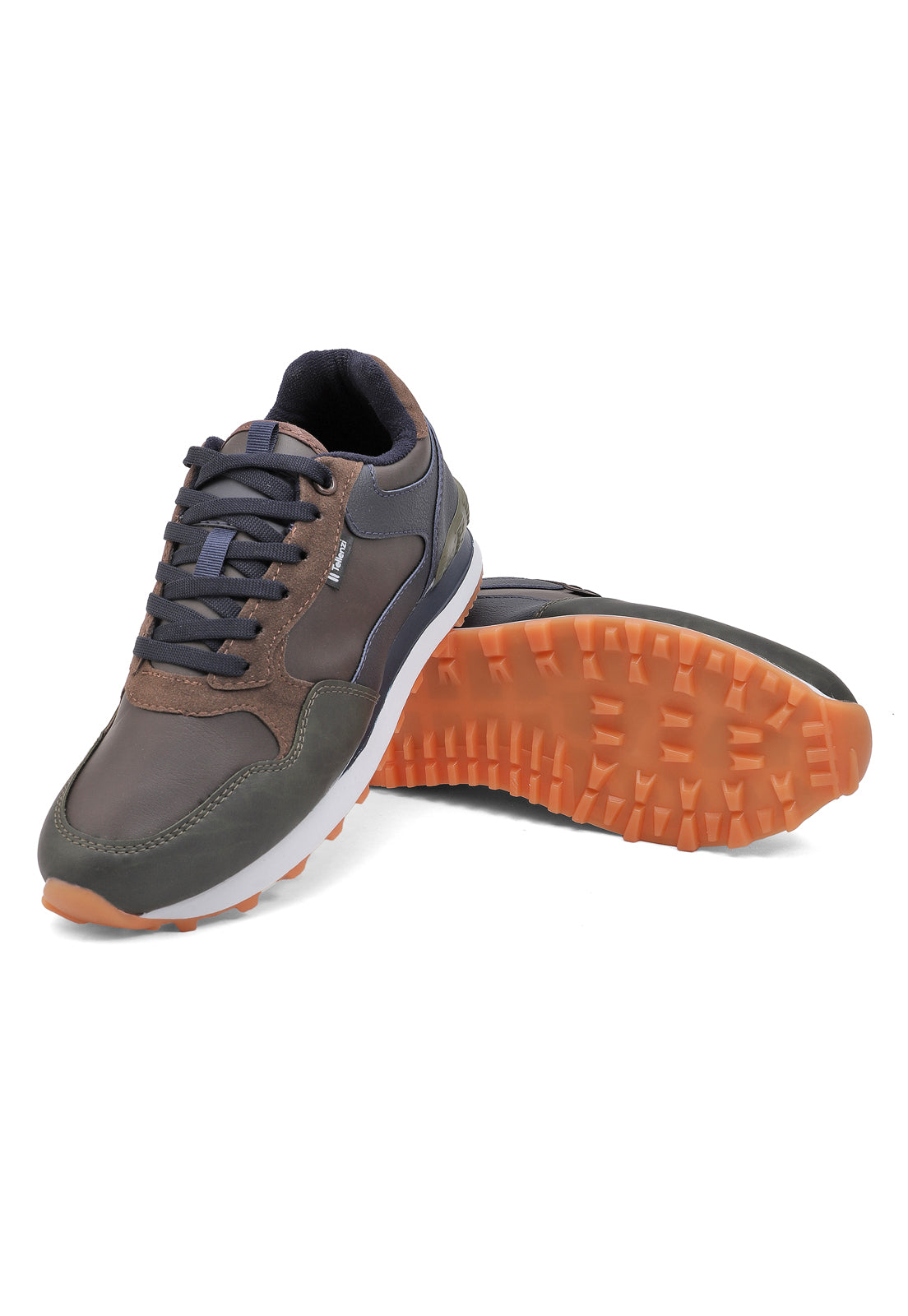 Tenis Hombre Verde Tellenzi 606