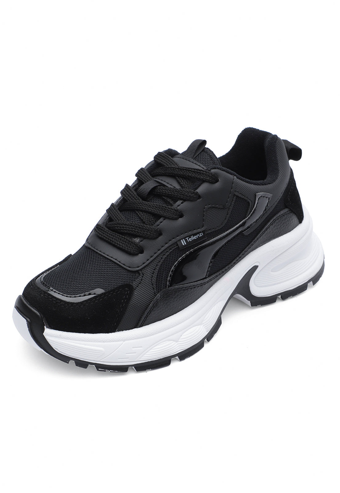 Tenis Dama Negro-Charol Tellenzi 632