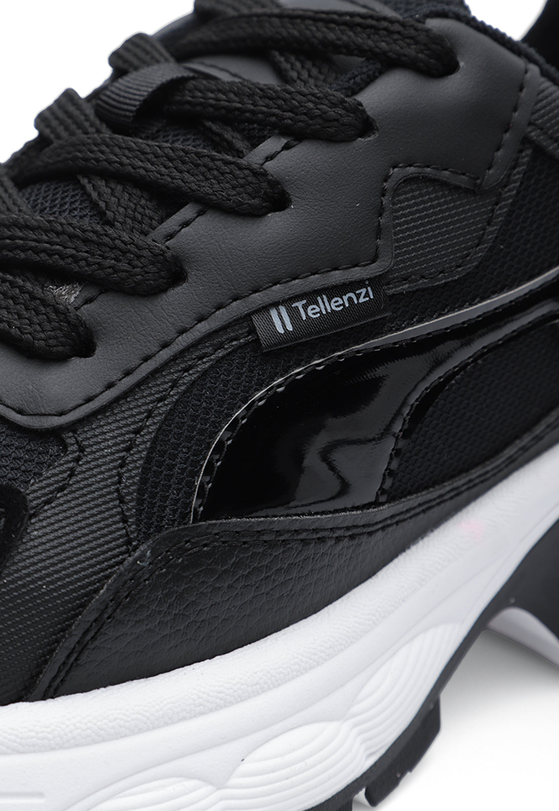 Tenis Dama Negro-Charol Tellenzi 632