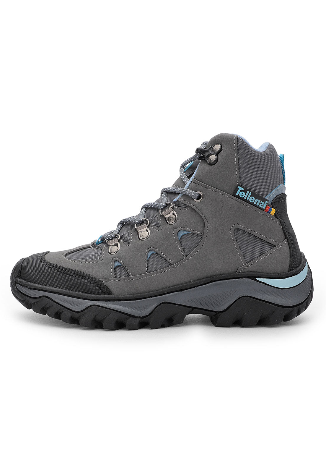 Bota Outdoor Mujer Gris-Azul tellenzi 7-1006