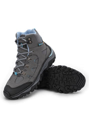 Bota Outdoor Mujer Gris-Azul tellenzi 7-1006