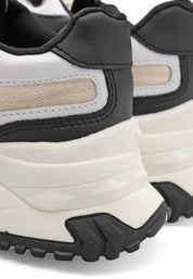 Tenis Dama Negro-Beige Tellenzi 4577