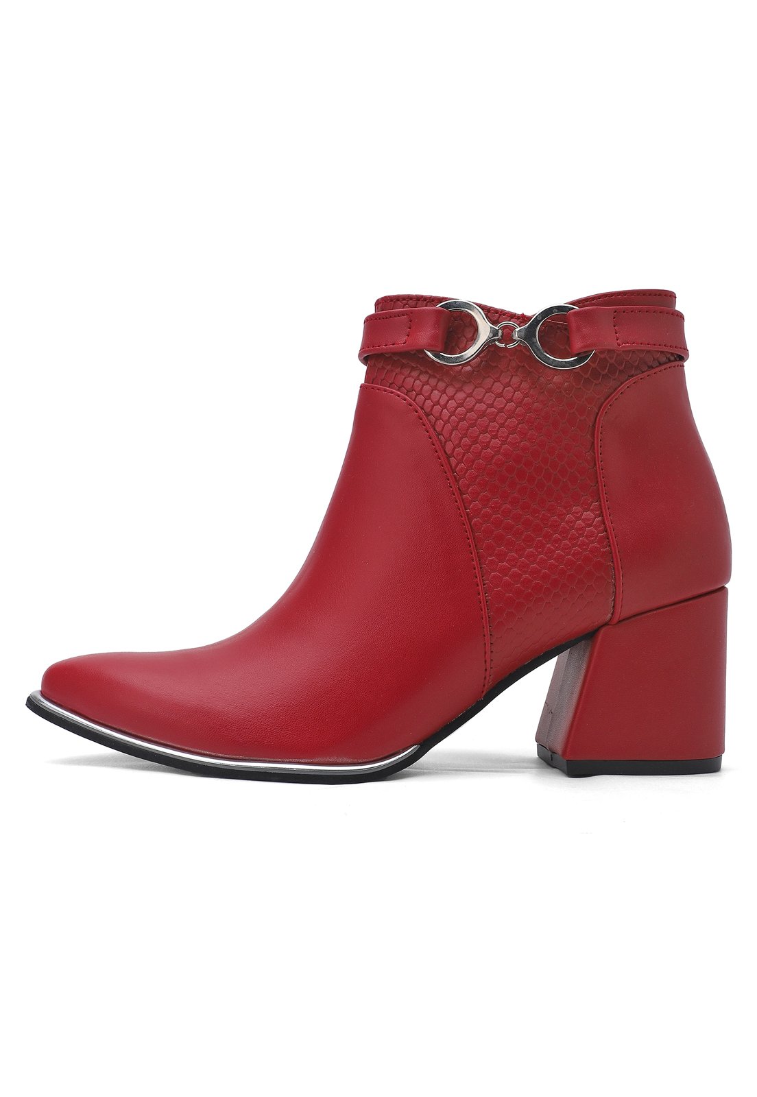 Botín Dama Rojo Tellenzi 021