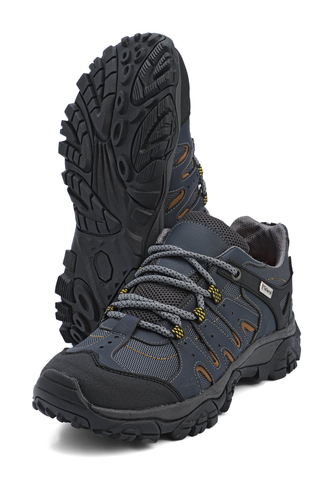 Zapato Hombre Outdoor Azul Tellenzi 196