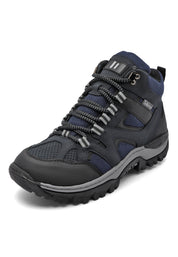 Bota Outdoor Hombre Negro-Azul tellenzi 9-101