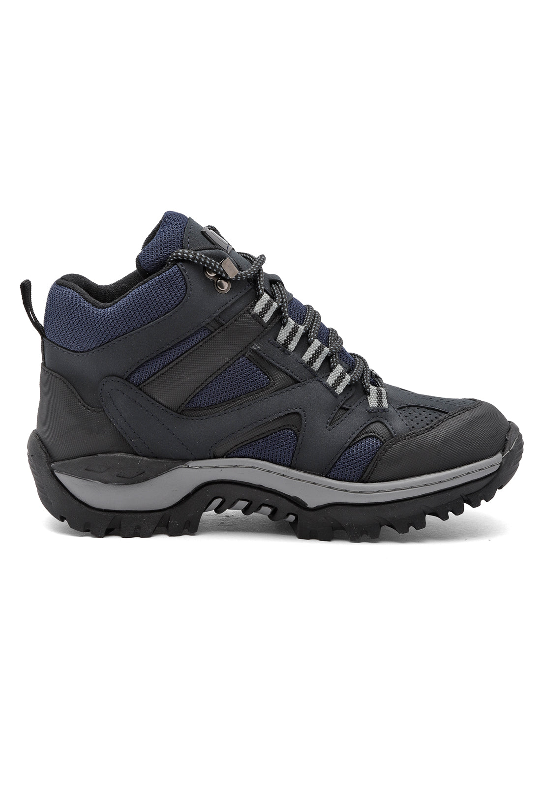 Bota Outdoor Hombre Negro-Azul tellenzi 9-101