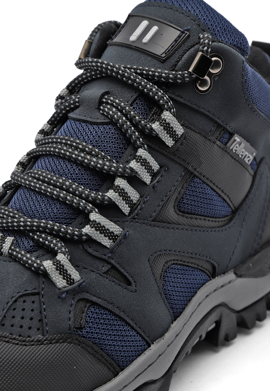 Bota Outdoor Hombre Negro-Azul tellenzi 9-101