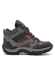 Bota Outdoor Hombre Gris-Rojo tellenzi 9-101