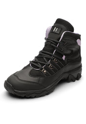 Bota Outdoor Mujer Negro-Lila Tellenzi 9-1547
