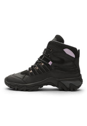 Bota Outdoor Mujer Negro-Lila Tellenzi 9-1547