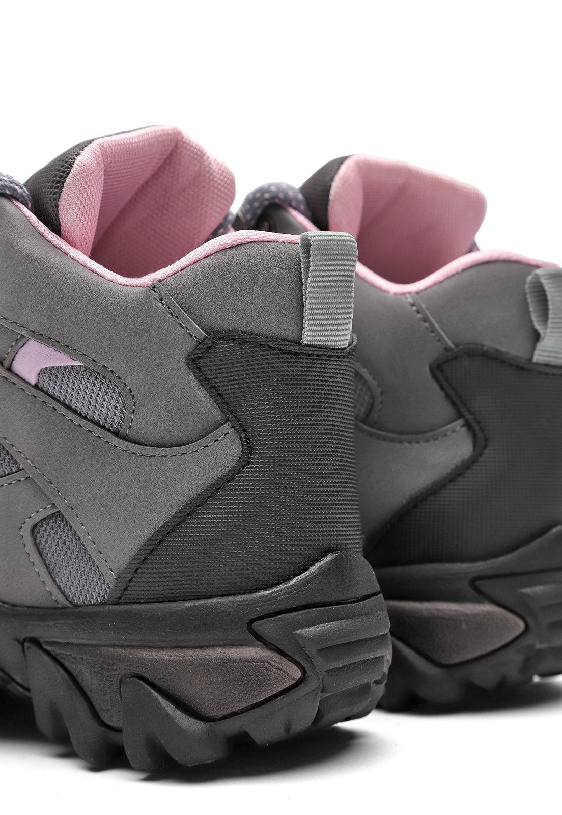 Bota Outdoor Mujer Gris-Rosa tellenzi 9-2501
