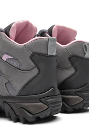 Bota Outdoor Mujer Gris-Rosa tellenzi 9-2501