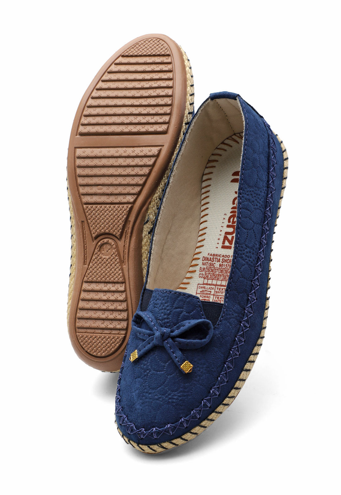 Zapato Dama Azul  tellenzi 9324