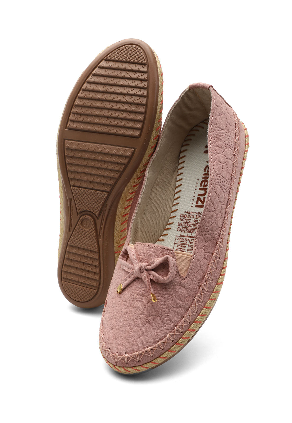 Zapato Dama Casual  Nude  tellenzi 9324