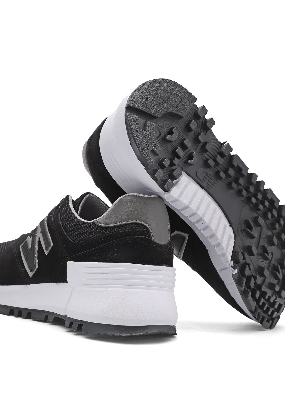 Tenis Hombre Negro-Gris Tellenzi 708
