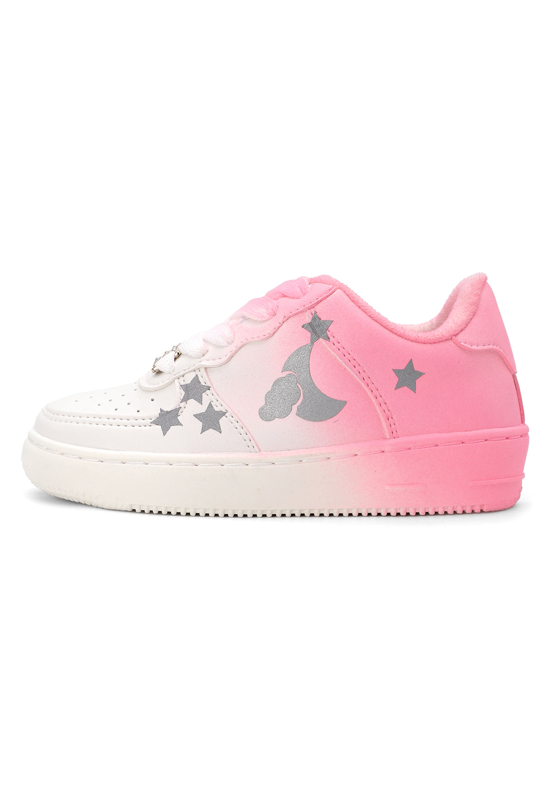 Tenis Infantil Beige-Rosa  A55 Tellenzi