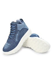 Tenis Dama Azul Jean  Tellenzi D65