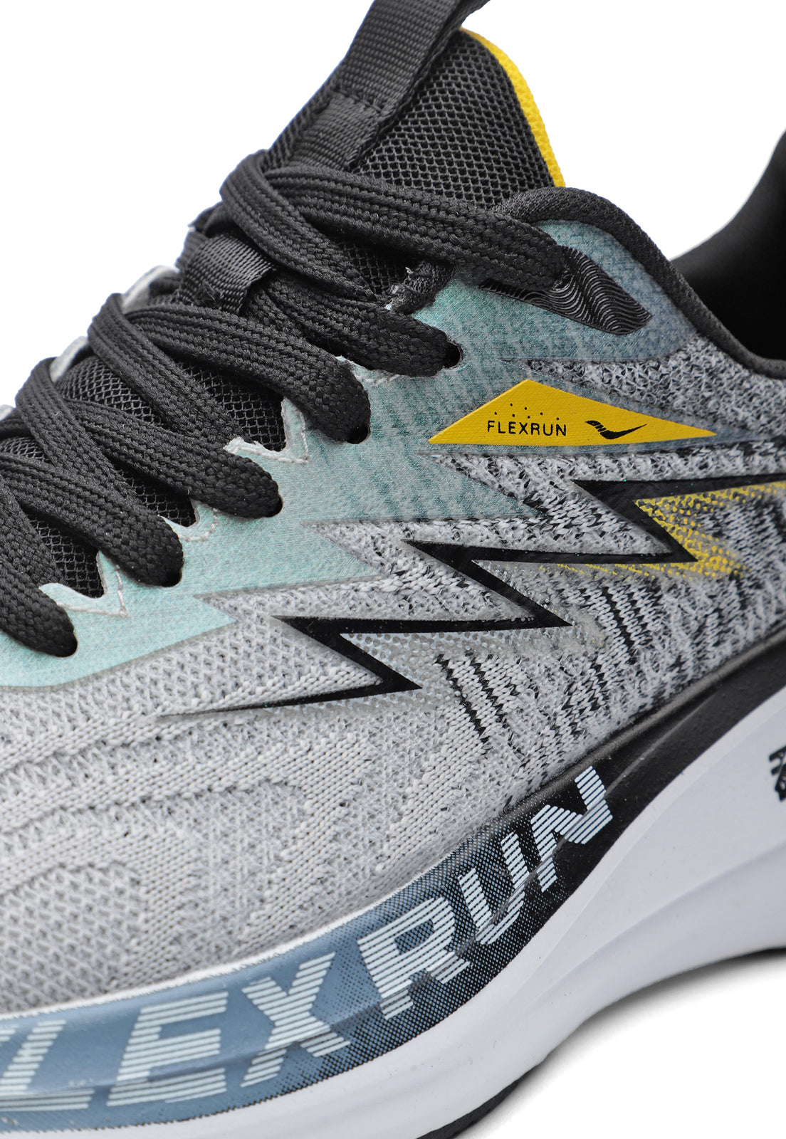 Tenis Running Hombre Gris-Amarillo Tellenzi H-032