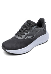 Tenis Running Hombre Negro-Gris Tellenzi H-071