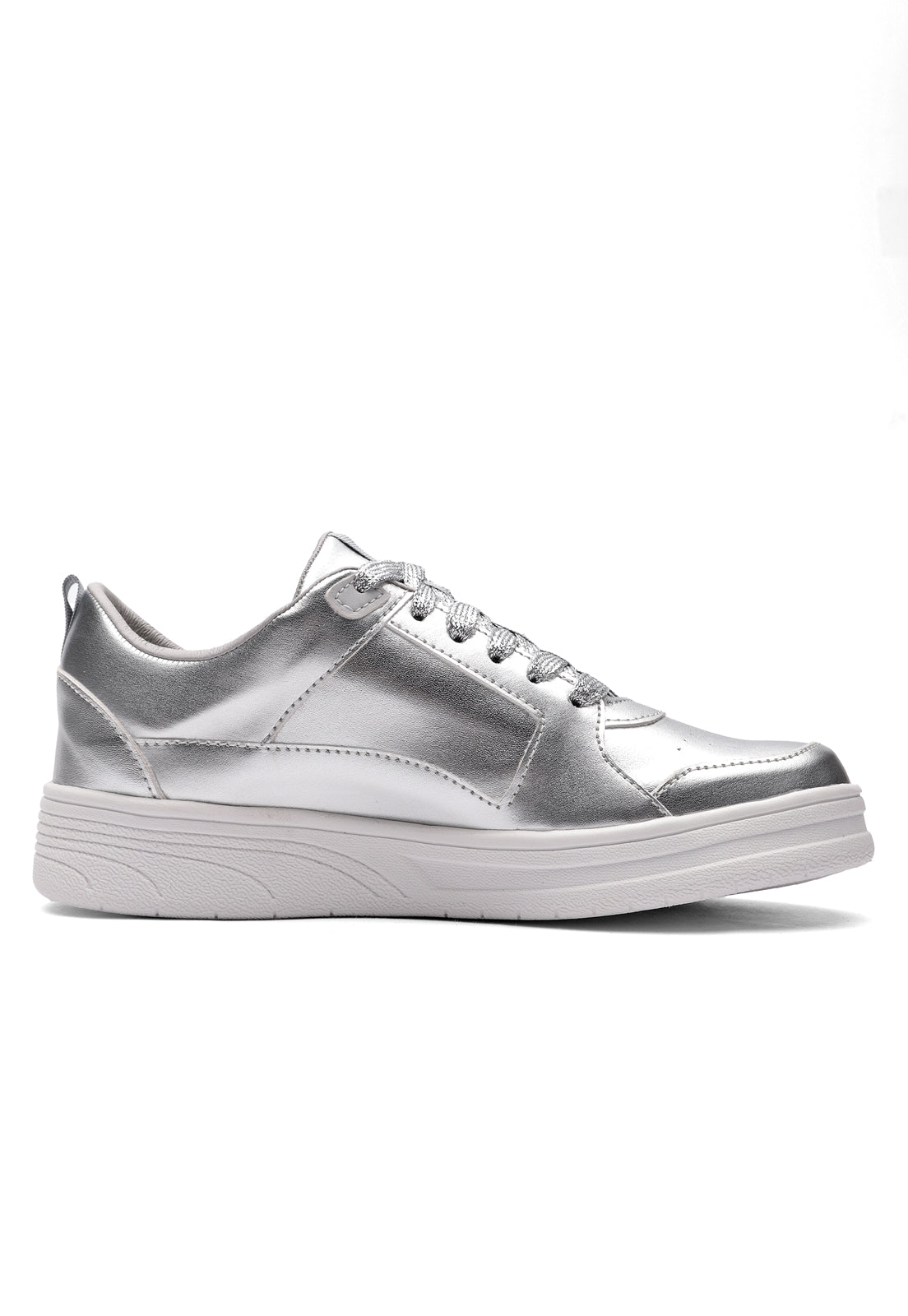 Tenis Mujer Plata Tellenzi Nova