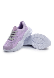 Tenis Sneakers Lila  Crema Tellenzi T00