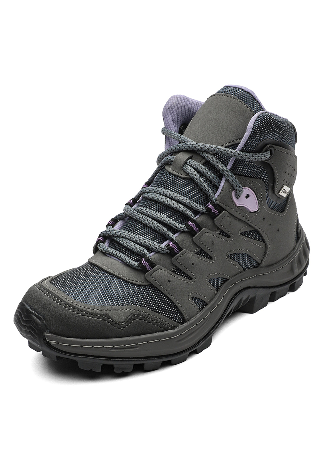 Bota Outdoor Mujer Gris-Lila tellenzi 2500
