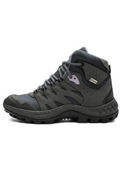 Bota Outdoor Mujer Gris-Lila tellenzi 2500