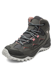 Bota Outdoor Mujer Gris-Rosa tellenzi 2502