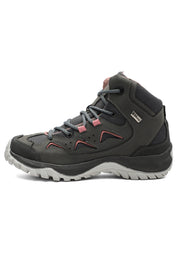 Bota Outdoor Mujer Gris-Rosa tellenzi 2502