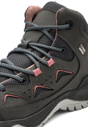 Bota Outdoor Mujer Gris-Rosa tellenzi 2502