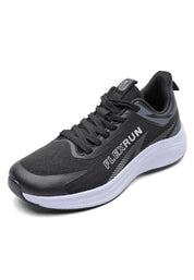 Tenis Running Hombre Negro-Gris Tellenzi H-052