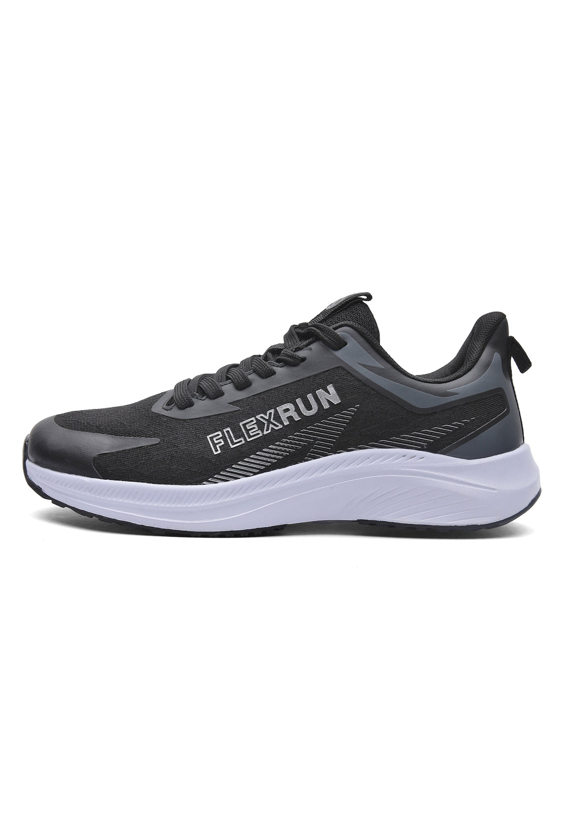 Tenis Running Hombre Negro-Gris Tellenzi H-052
