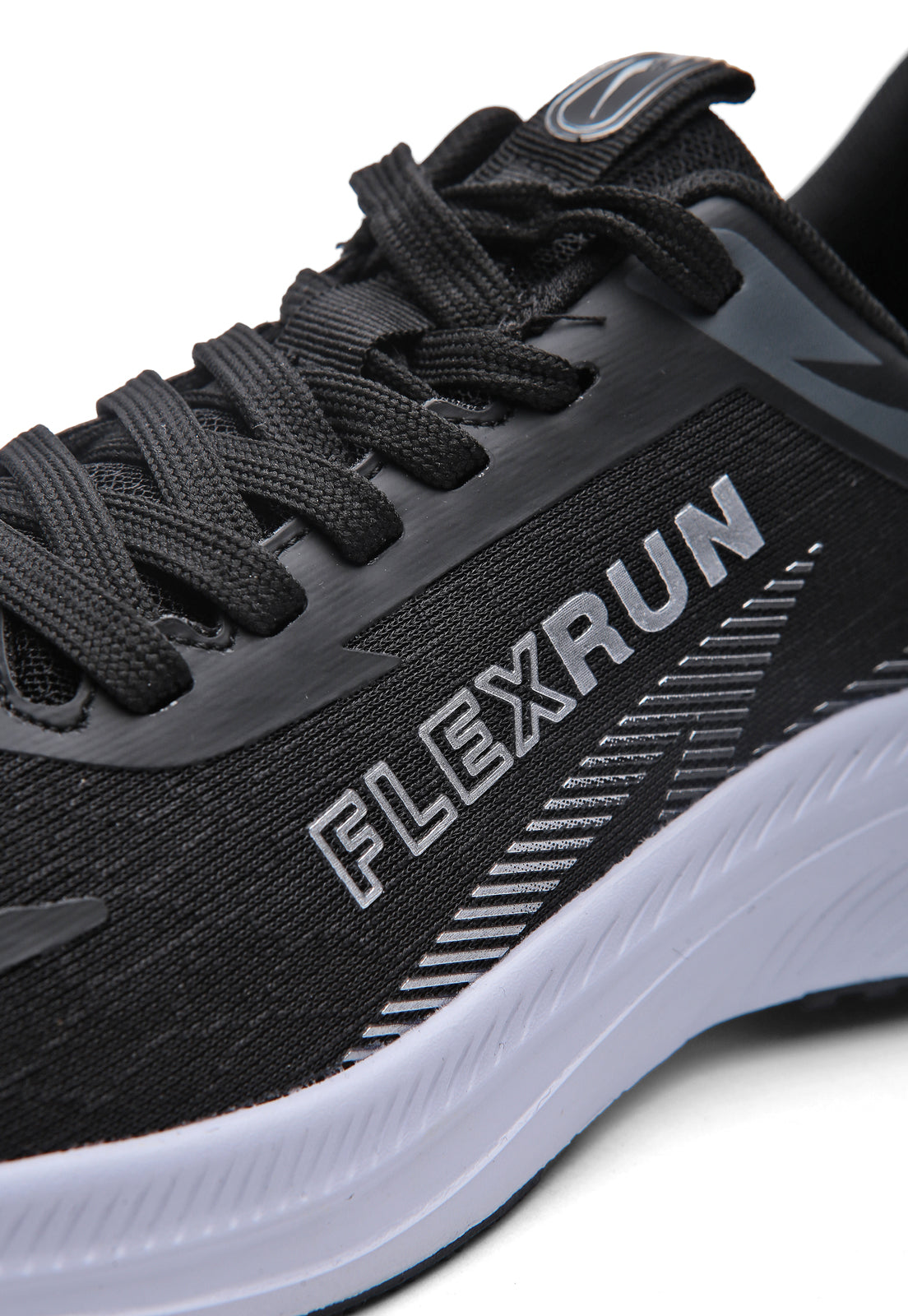 Tenis Running Hombre Negro-Gris Tellenzi H-052