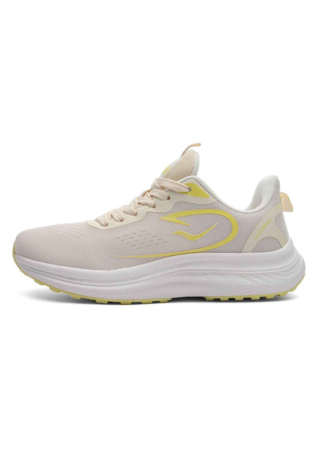 Tenis Running Mujer Beige Tellenzi D-051