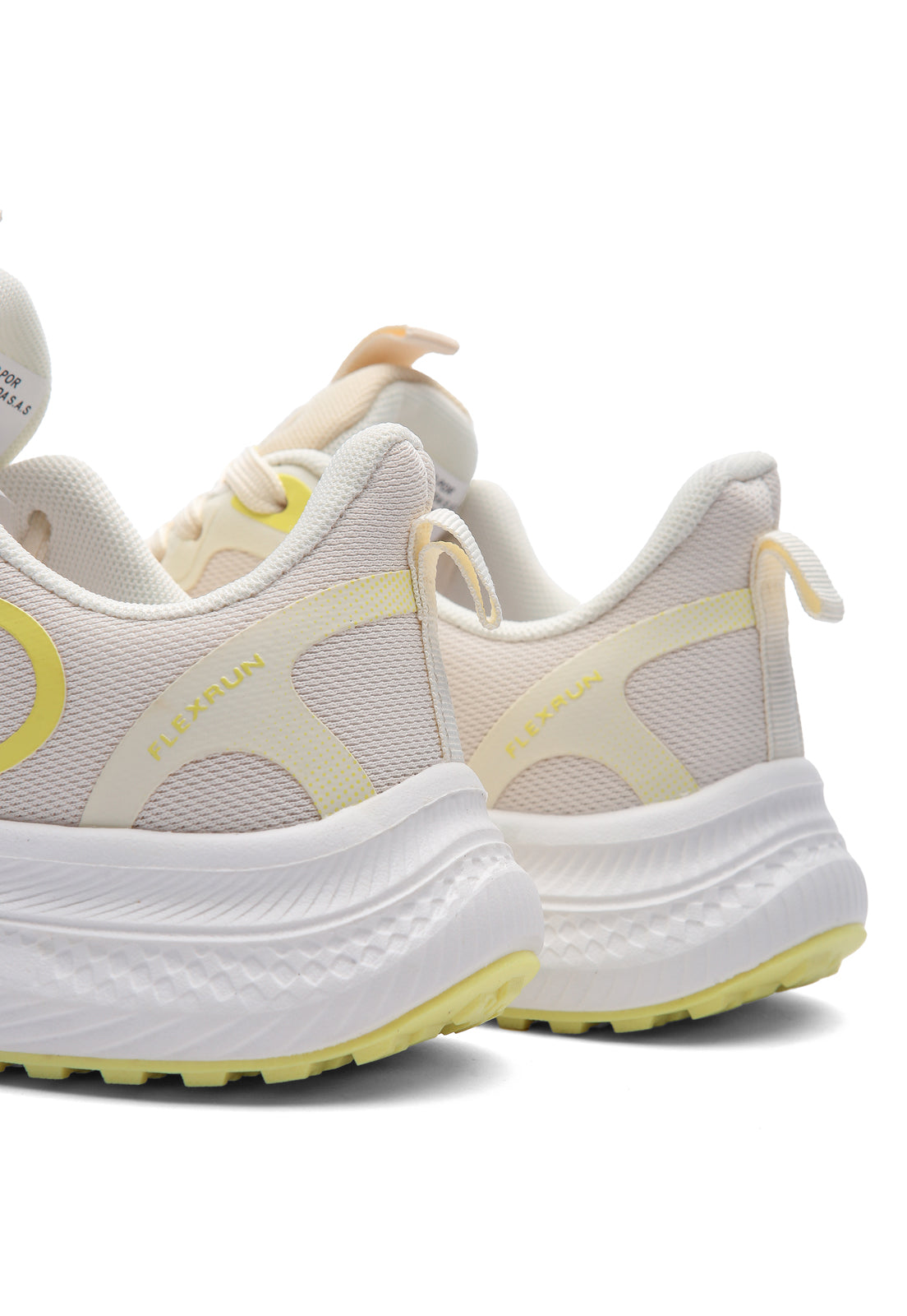 Tenis Running Mujer Beige Tellenzi D-051