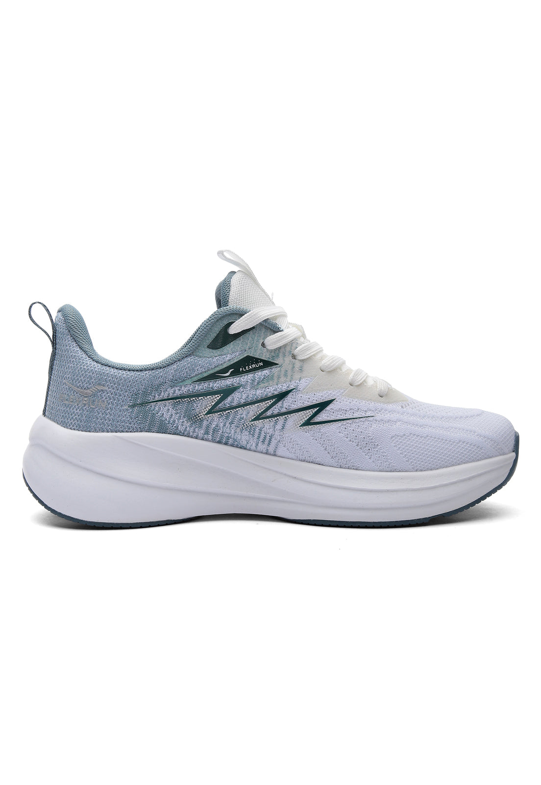 Tenis Running Hombre Gris-Verde Tellenzi H-032