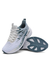 Tenis Running Hombre Gris-Verde Tellenzi H-032